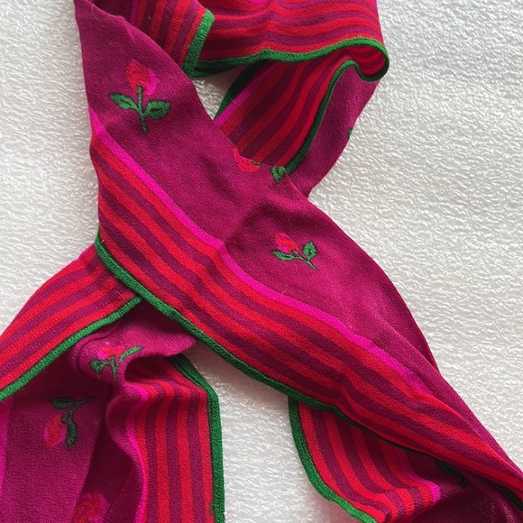 Vtg Kenzo Long Scarf - Picture 2 of 15